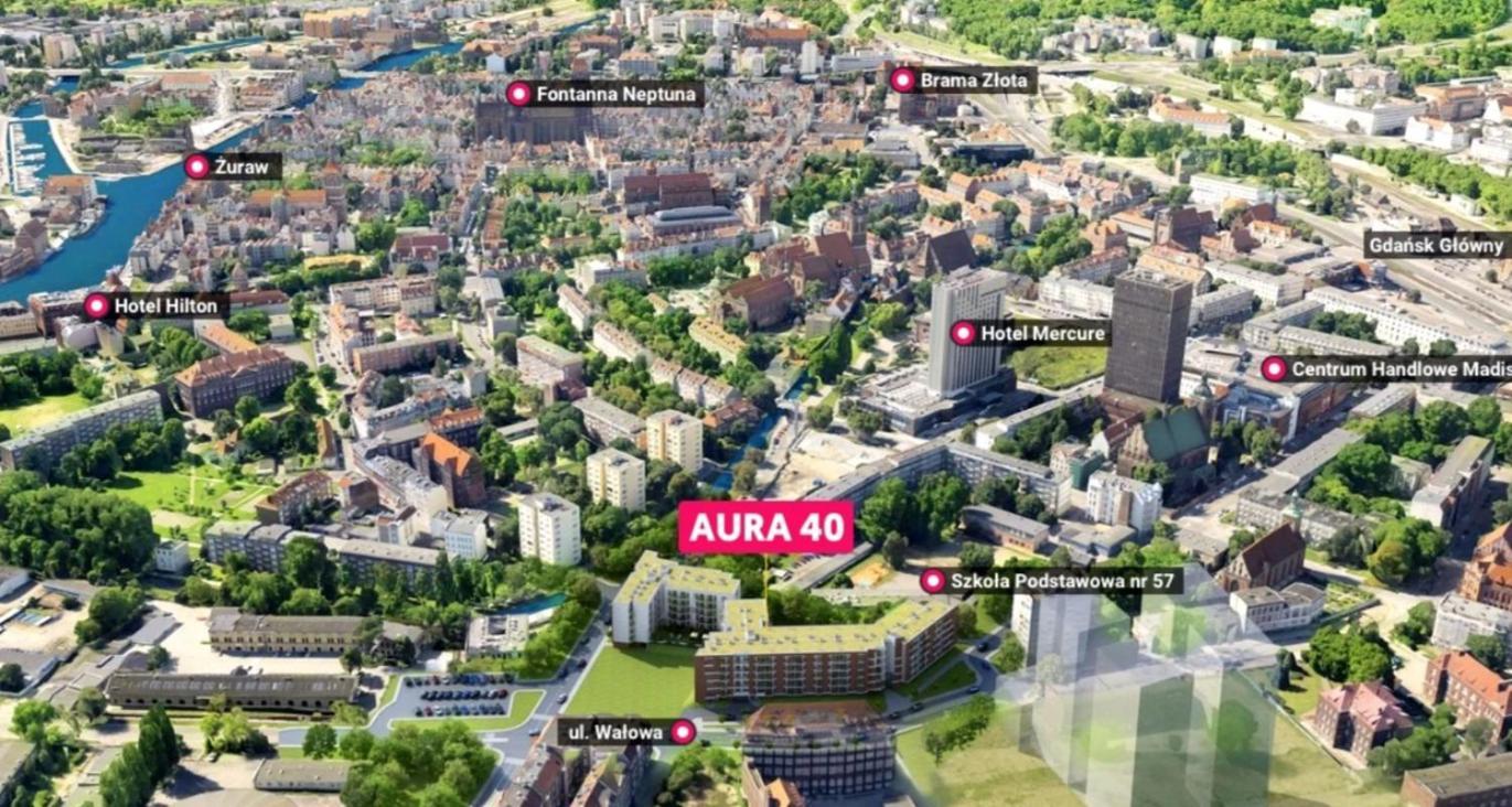 Rent40 Apartamenty Aura Gdansk Old Town Buitenkant foto